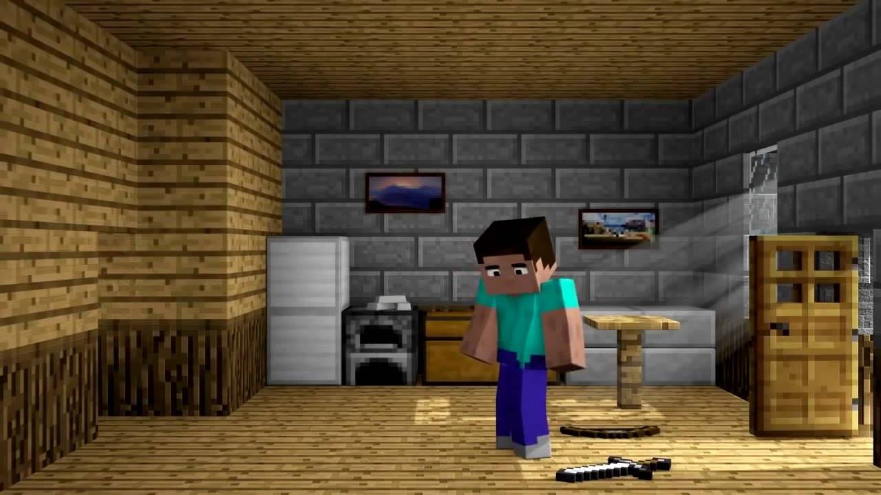 Почему житель запер меня в доме в майнкрафт смотреть онлайн