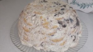 Торт без выпечки из крекера