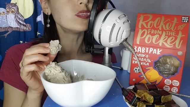 Хрустящие белые палочки в глазури \ Mukbang \ Хруст смотреть онлайн