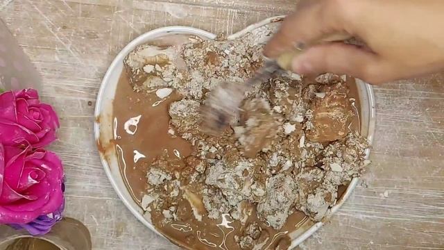 АСМР ~ Мокрый мел и колка природного мела. ASMR ~ Wet chalk and natural chalk splitting. смотреть онлайн