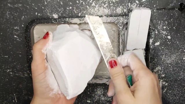 АСМР ~ ♀️ Делаю крошку мела. ASMR ~ ♀️ Making a crumb of chalk. смотреть онлайн