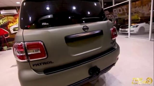 Vinyl Wrap with Green Matte. NISSAN PATROL PLATINUM Click for High Display (HD) смотреть онлайн