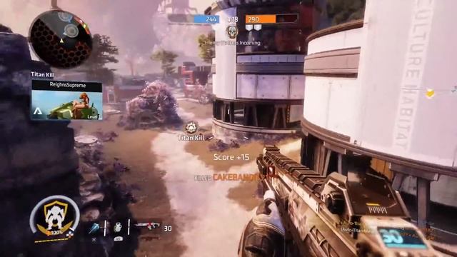 Titanfall 2 Multiplayer Gameplay (ION TITAN) смотреть онлайн
