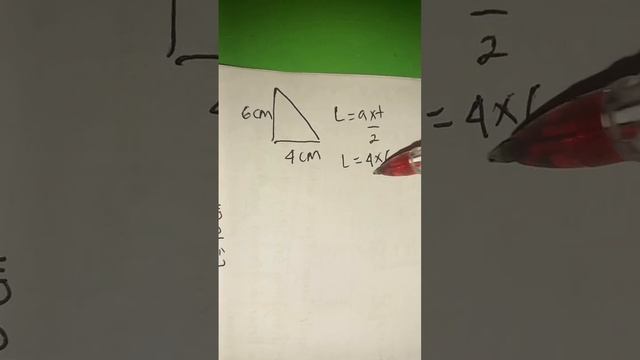 Cara Menghitung Luas Segitiga Panjang alas 4 cm Tinggi 6 cm смотреть онлайн