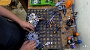 Веломотор F-80. его неисправности 150км. Ремонт Часть 2.