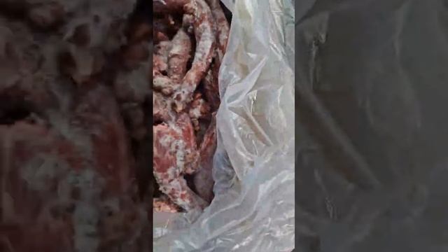 Шеи индейки без кожи