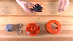 Замена триммерной лески PATRIOT на катушке DL-1214