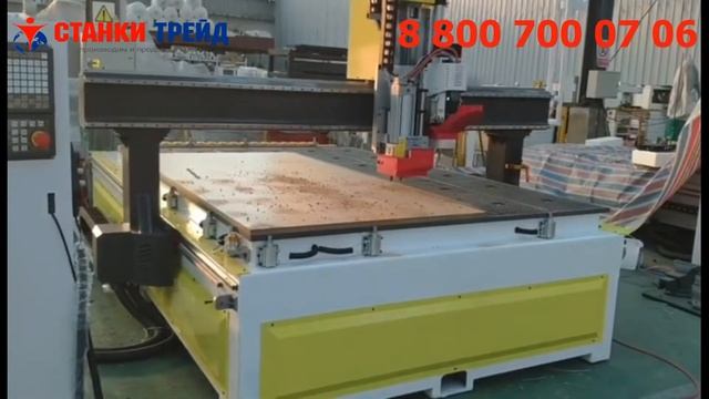 Сверлильный и фрезерный станок по дереву с автосменой инструмента смотреть онлайн