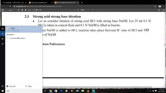 Acid- Base titrations S Y BSc A 06(KBCNMU Syllabus) смотреть онлайн