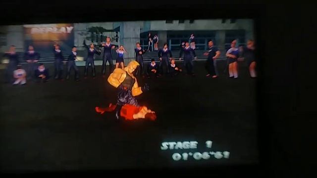 Tekken Tag Tournament Jack-2 Body Press and Back Throw on Anna and Michelle Replay Ryona смотреть онлайн