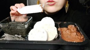 АСМР ~ Десертная тарелка:  Чародейка  Шайбы  Пиленные мега брусочки. ASMR ~ Dessert plate.