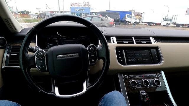 2016 Land Rover Range Rover Sport HSE 3.0L POV TEST DRIVE смотреть онлайн