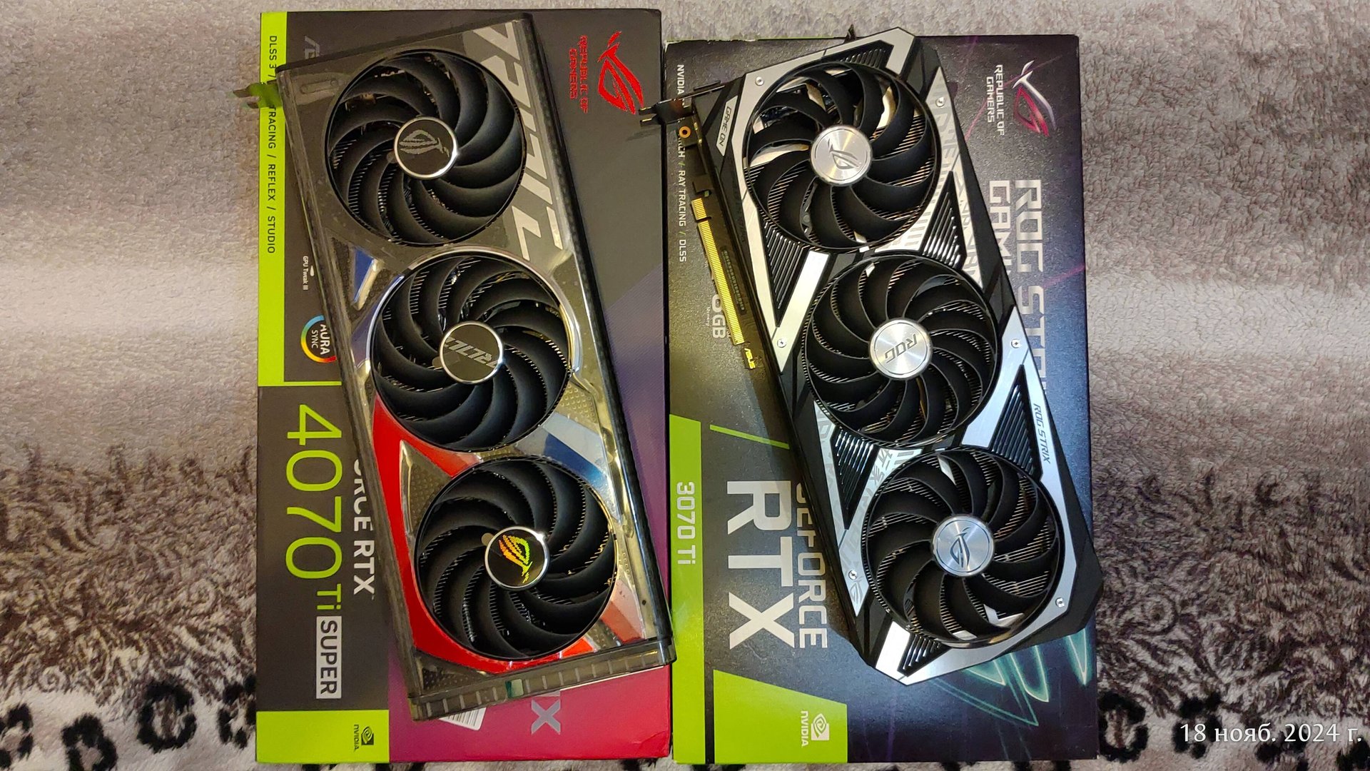 ASUS GeForce RTX 4070 Ti SUPER ROG Strix Gaming 16 ГБ смотреть онлайн