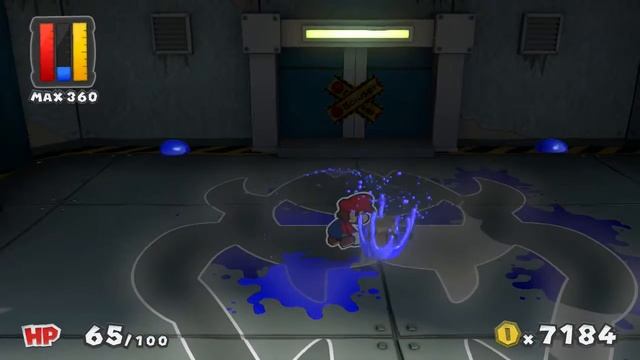 Paper Mario: Color Splash 100% Repainted - Stage 16 - Cobalt Base смотреть онлайн