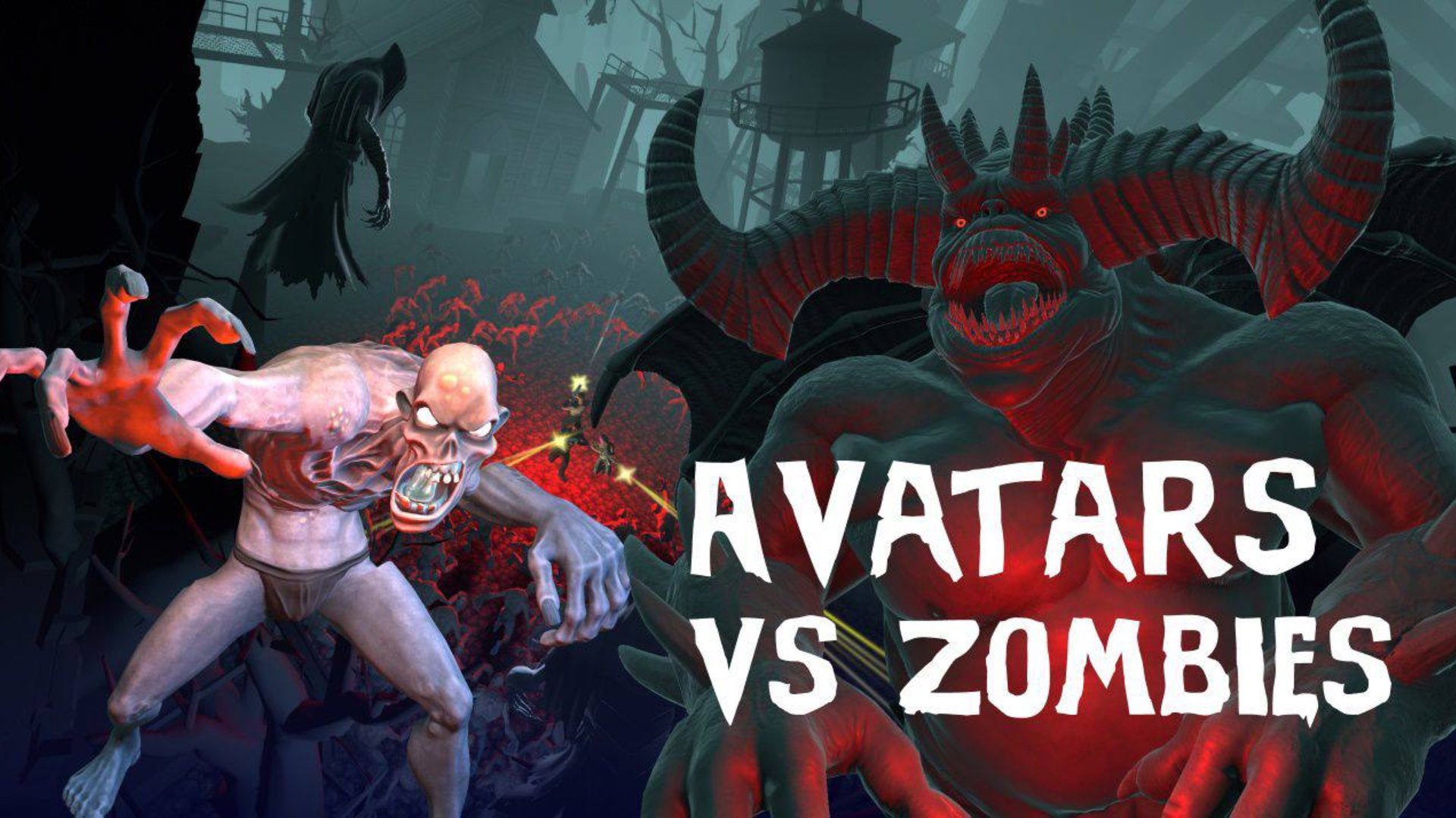 AVATAR VS ZOMBIES_ Лучшая игра про зомби в VR