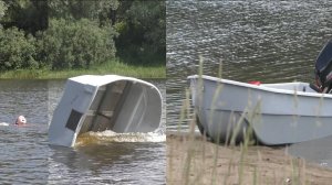 Крутой обзор ЛОДКИ АФАЛИНА 360, вошли в топляк, топил лодку! Будет интересно!