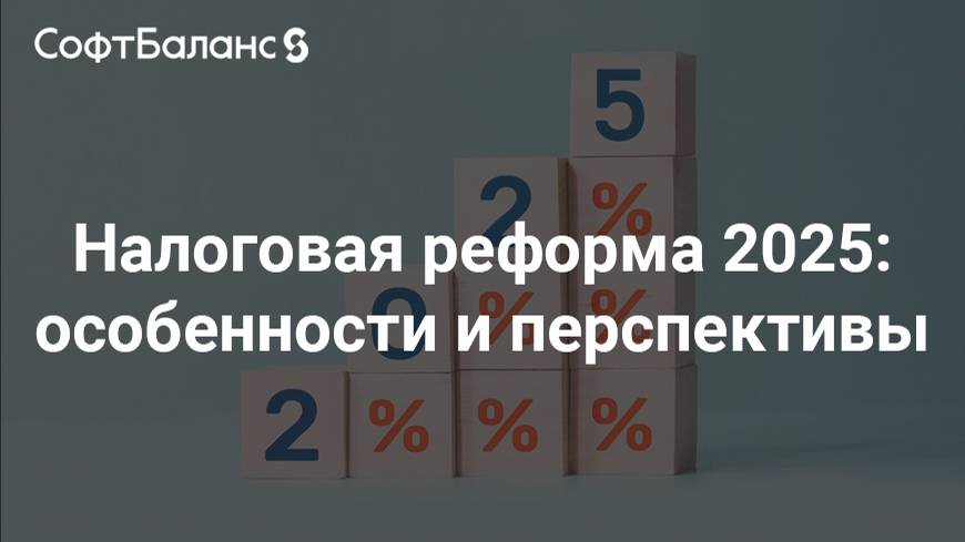 Налоговая реформа 2025: особенности и перспективы смотреть онлайн