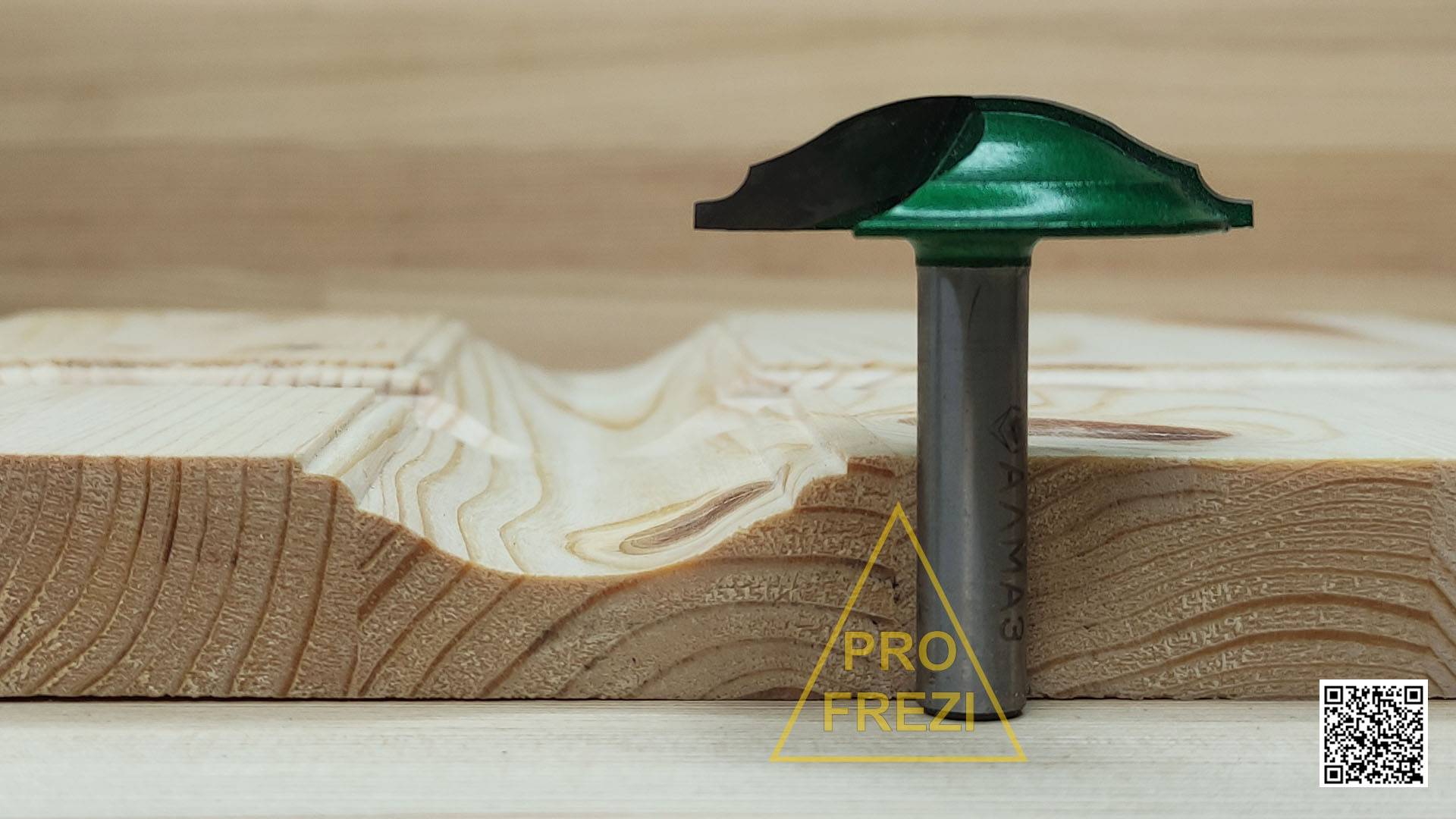 Фасонная фреза для филенки Алмаз 2433 D40. Фрезы для ручного фрезера и станков с ЧПУ по дереву и МДФ смотреть онлайн