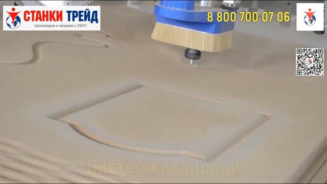 Фрезерный станок ЧПУ с линейной автосменой и поворотной дисковой пилой смотреть онлайн