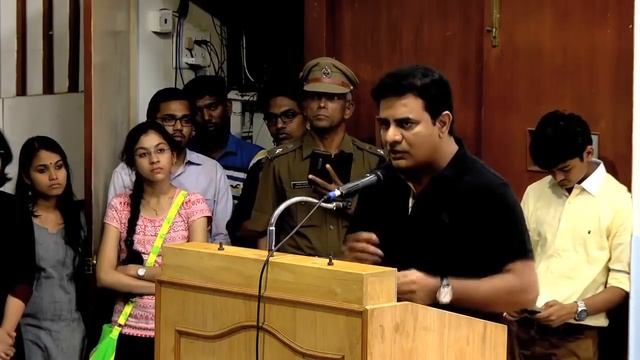 Minister KTR excellent Speech at IIT Madras смотреть онлайн