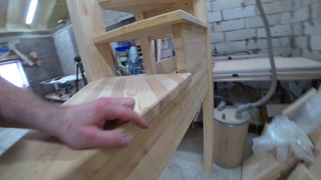 Деревянная лестница из лиственницы в г.Снежинск. смотреть онлайн