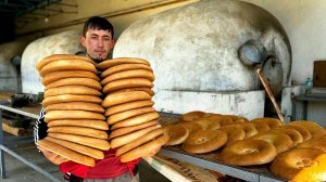 Национальная выпечка: Узбекские лепешки из тандыра