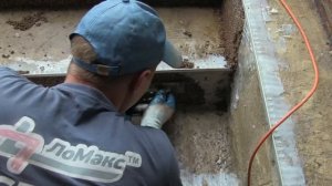 Каменный ковёр на крыльце и бетонной площадке.