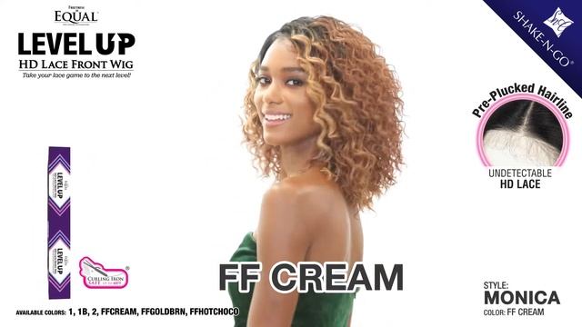 Freetress Equal Level Up Series! // HD Lace Front Wigs // Ladonna, Monica, Talisa, Kamala смотреть онлайн