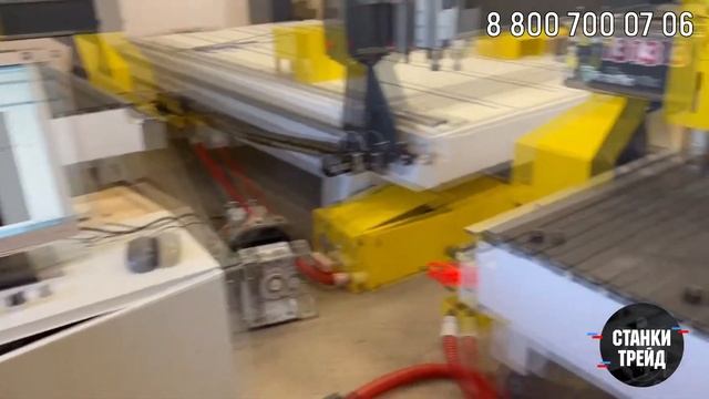 Обзор на трёхшпиндельный станок Frezertec 1313 для дерева, алюминия, пластика | Станки Трейд смотреть онлайн