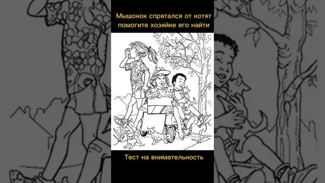 Тест на внимательность смотреть онлайн