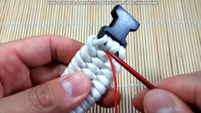How to Make a Baseball Themed Trilobite Paracord Bracelet Tutorial(360P) смотреть онлайн