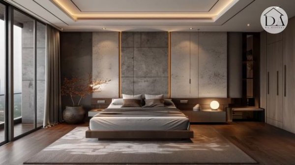 Minimalist Modern House with Outdoor Living Space, Courtyard Kitchen & Interior Design Essentials