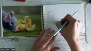 Гуашь. Поросячьи друзья