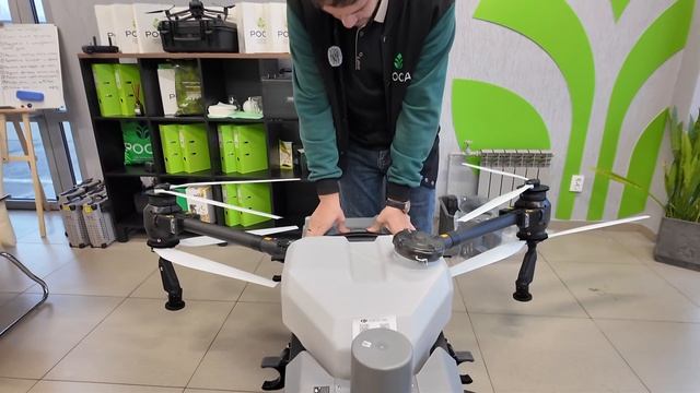 РОСА: Видео-обзор агродрона DJI AGRAS T50. Преимущества и отличия от DJI AGRAS T40 смотреть онлайн