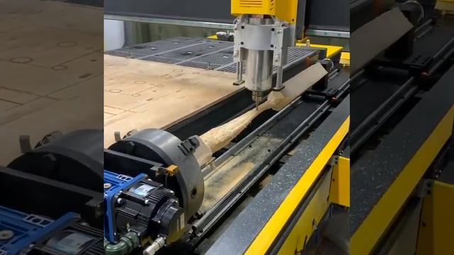 Фрезер ЧПУ с автосменой и токарной осью | Станки Трейд смотреть онлайн