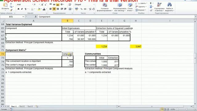 Principal Component Analysis 2 Components Number Selecting смотреть онлайн