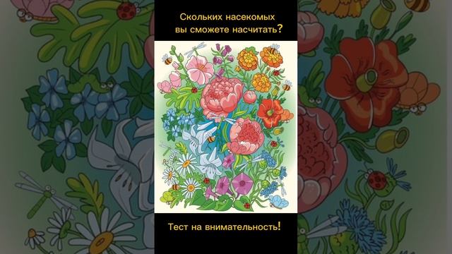 Тест на внимательность смотреть онлайн