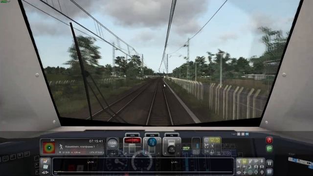 Stadler Suwex на маршруте "Frankfurt - Koblenz" в игре Train Simulator Classic смотреть онлайн