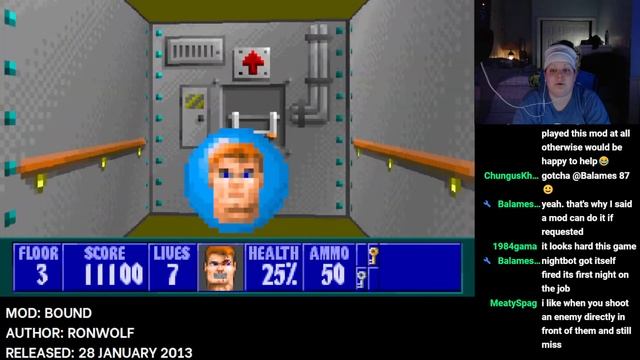 Wolfenstein 3D Vault Mods: Mod #34 & Mod #35 - Borg Panic Demo (DOS); Bound (SDL)