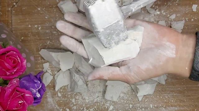 АСМР ~ Колка мела "Воздушный". ASMR ~ Chopping chalk "Air". смотреть онлайн