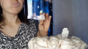 Клубника в розочках. Mukbang. Хруст, асмр. с 8 марта!