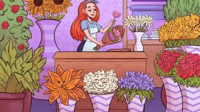 За девушкой на картинке следят! Сможете найти, где они!? смотреть онлайн