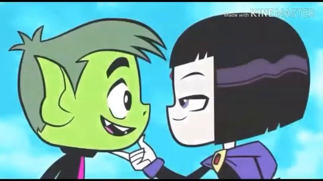 Raven And Beast Boy Teen Titan's Arms Around You смотреть онлайн