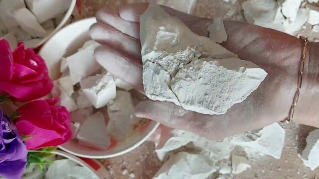 ASMR ~ Колка мела Волоконовка для сегодняшнего видео АСМР Splitting chalk Fiber for today's video смотреть онлайн