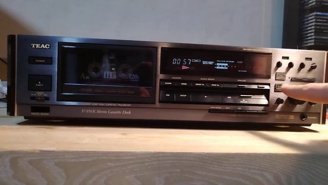 Teac V-970X калибровка и запись смотреть онлайн