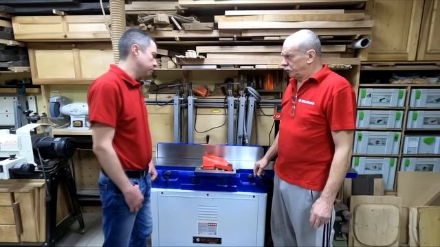 BELMASH в гостях у Юрия Богатырева | Замена строгального вала Helical | BELMASH J200/1900AR в работе смотреть онлайн
