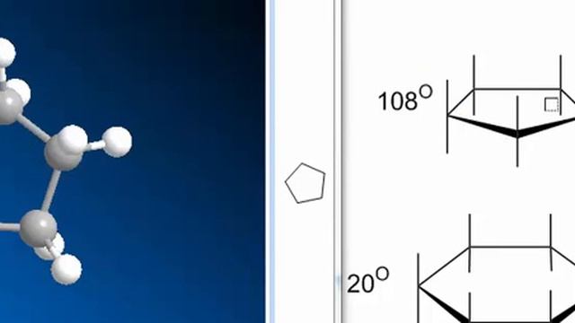 cyclic molecule _ angle and torsional strain смотреть онлайн