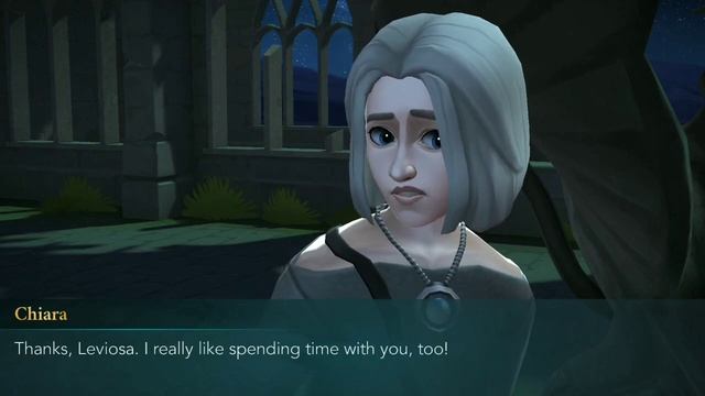 Courtyard Date With Chiara Harry Potter Hogwarts Mystery смотреть онлайн