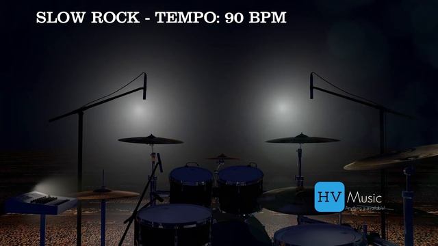SLOW ROCK 6/8 - DRUM LOOP - TEMPO 90 BPM смотреть онлайн