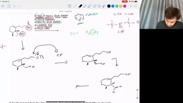 Advanced Organic Chemistry Reaction Sequence Protecting Groups and Functional Group Manipulations смотреть онлайн